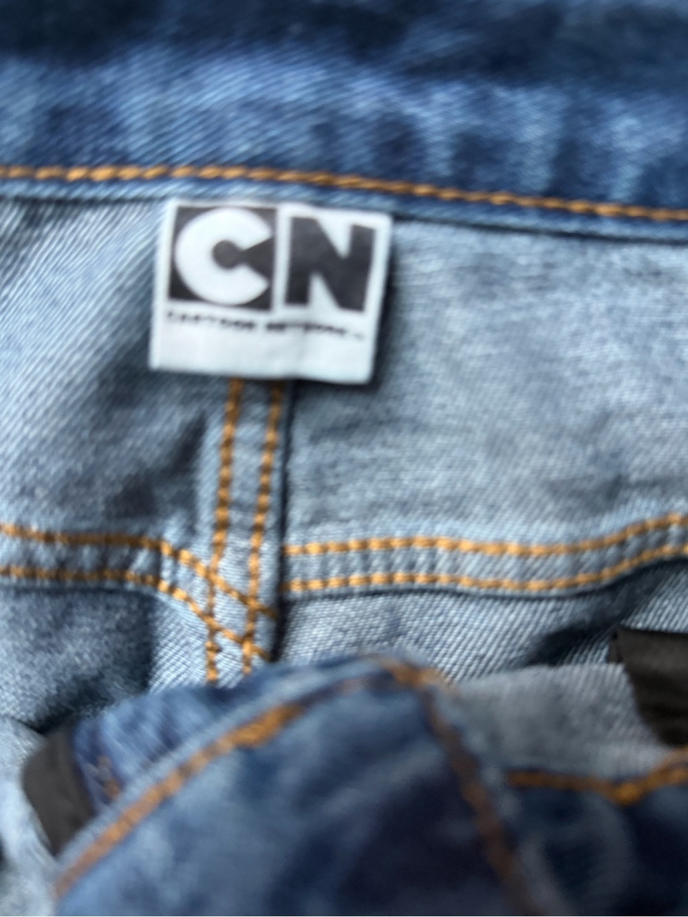 The Powerpuff Girls ROMWE Heart & Cartoon Graphic Straight Leg Jeans - Picture 4 of 5